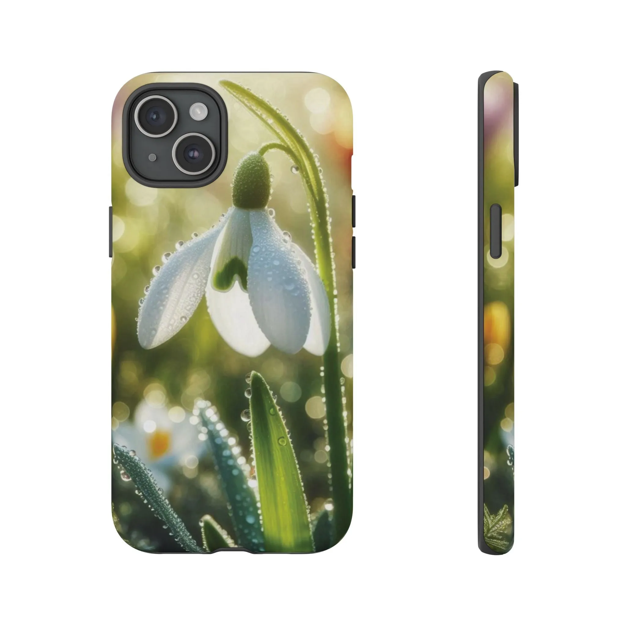 A realistic snowdrop blossom Tough Cases