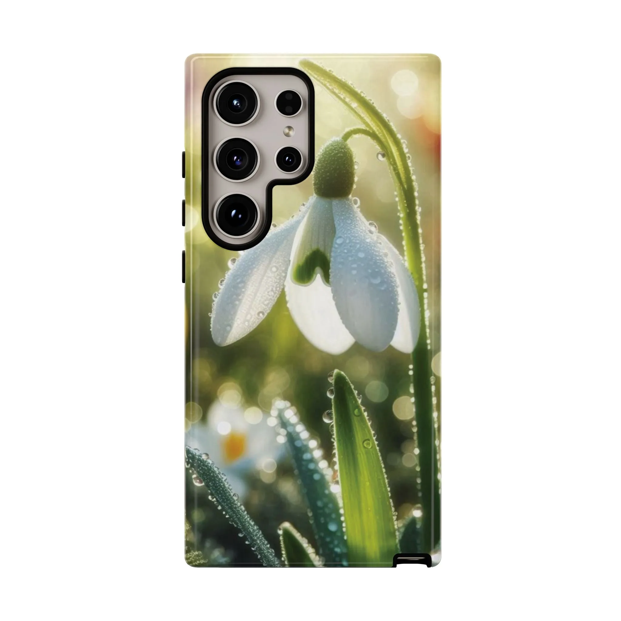 A realistic snowdrop blossom Tough Cases