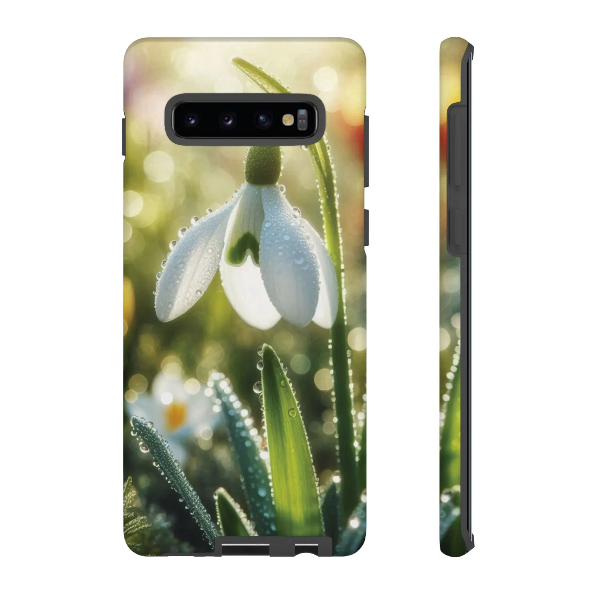 A realistic snowdrop blossom Tough Cases