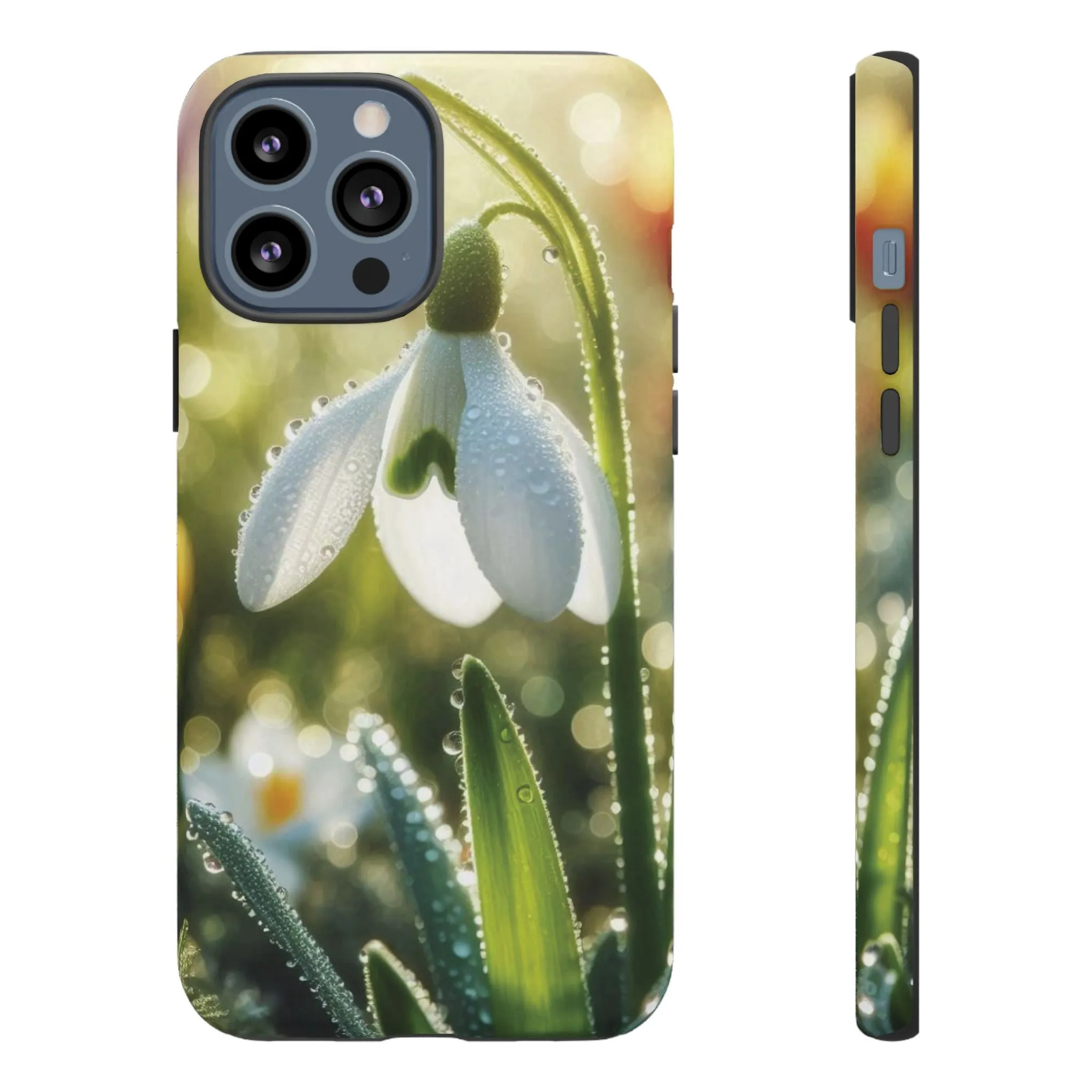 A realistic snowdrop blossom Tough Cases