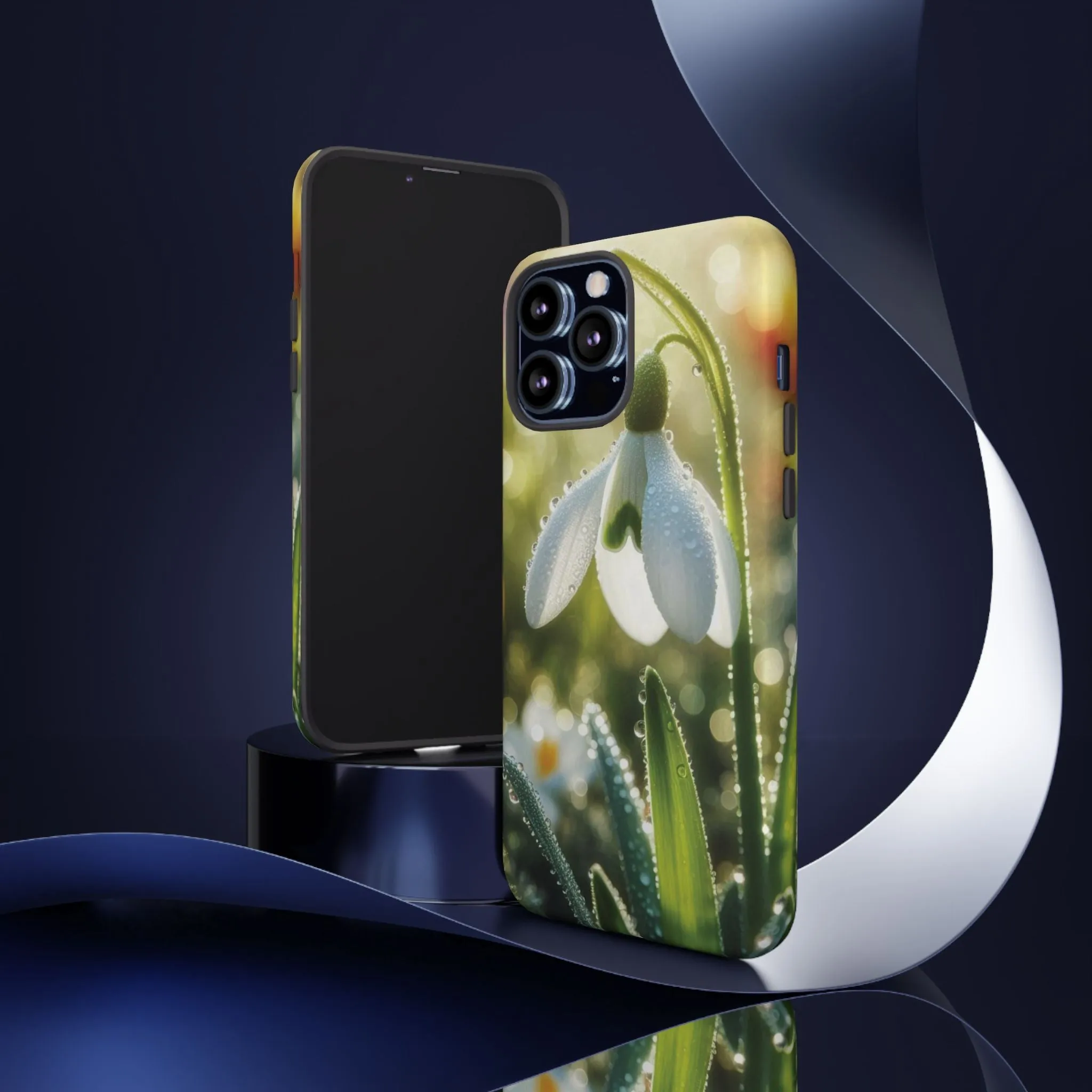 A realistic snowdrop blossom Tough Cases