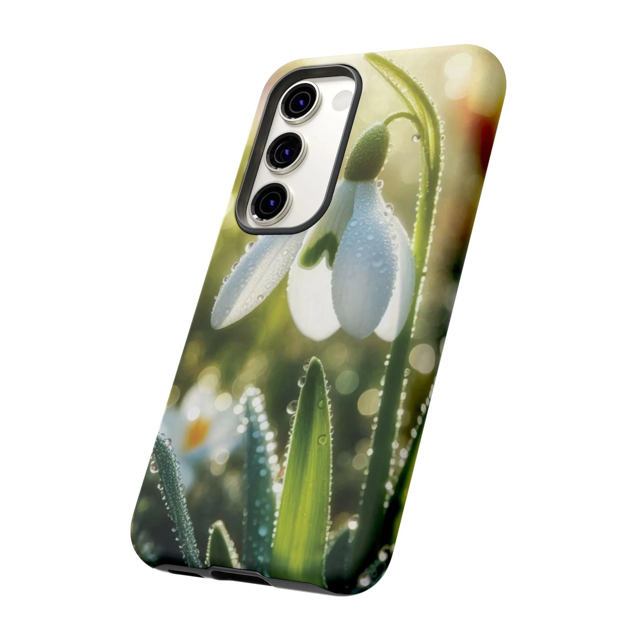 A realistic snowdrop blossom Tough Cases