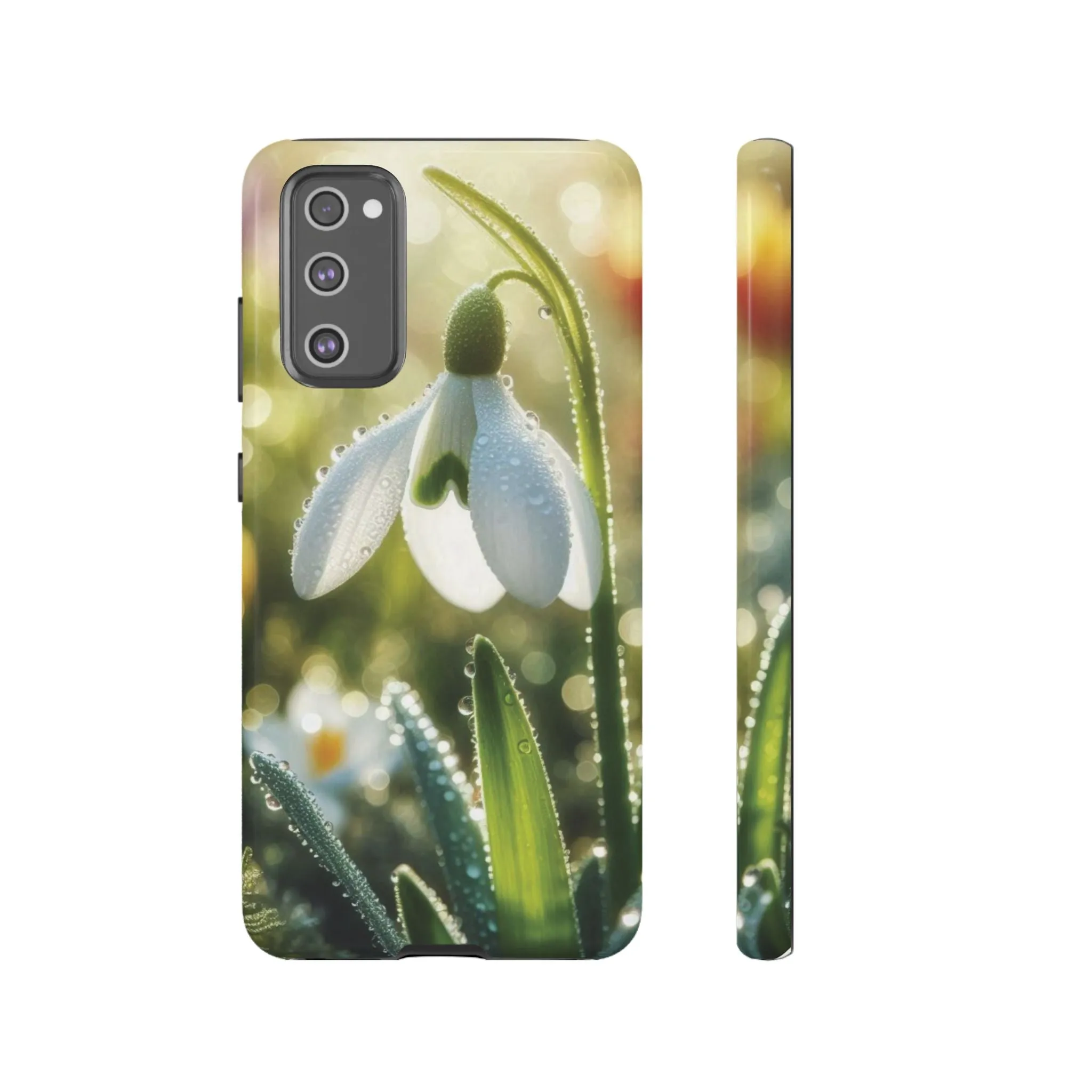 A realistic snowdrop blossom Tough Cases