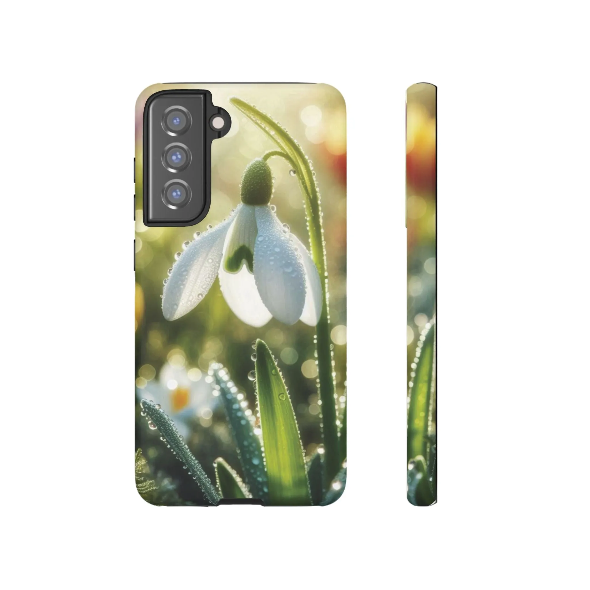 A realistic snowdrop blossom Tough Cases