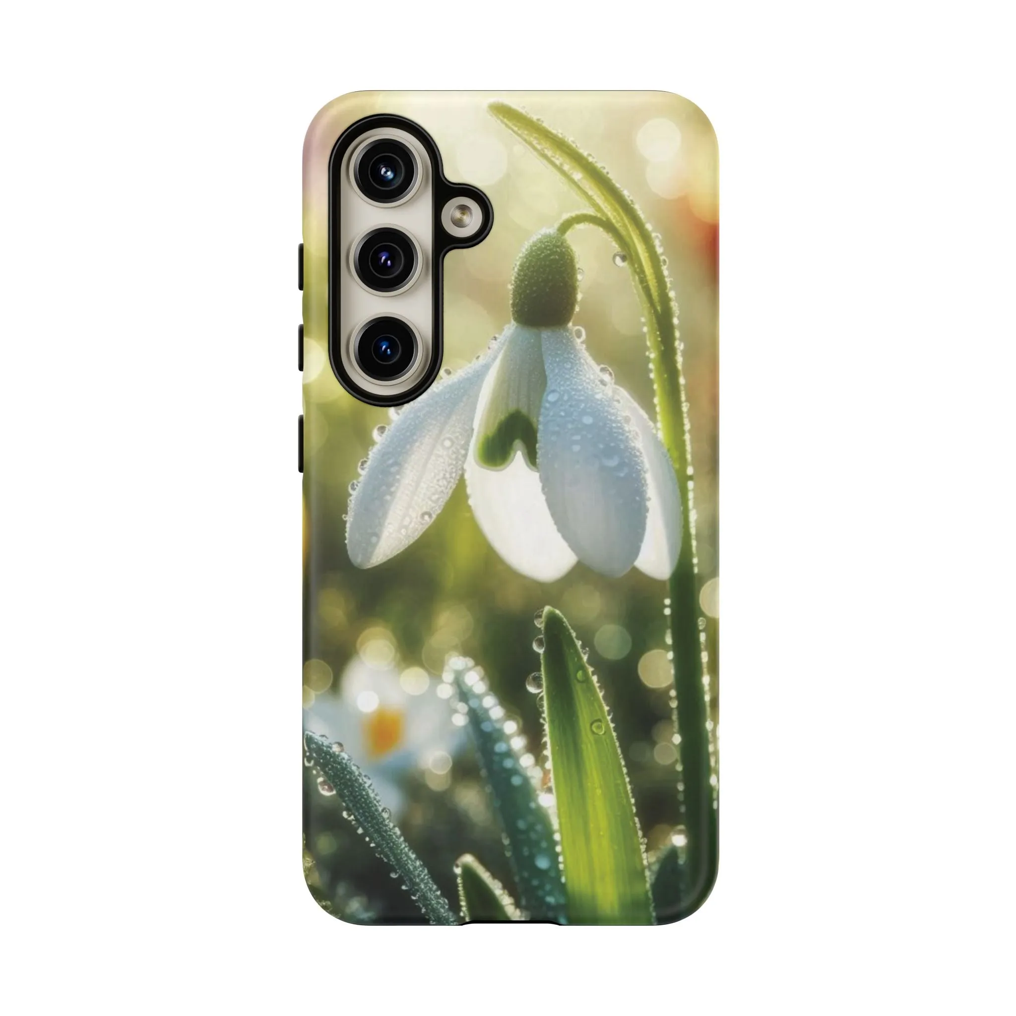 A realistic snowdrop blossom Tough Cases
