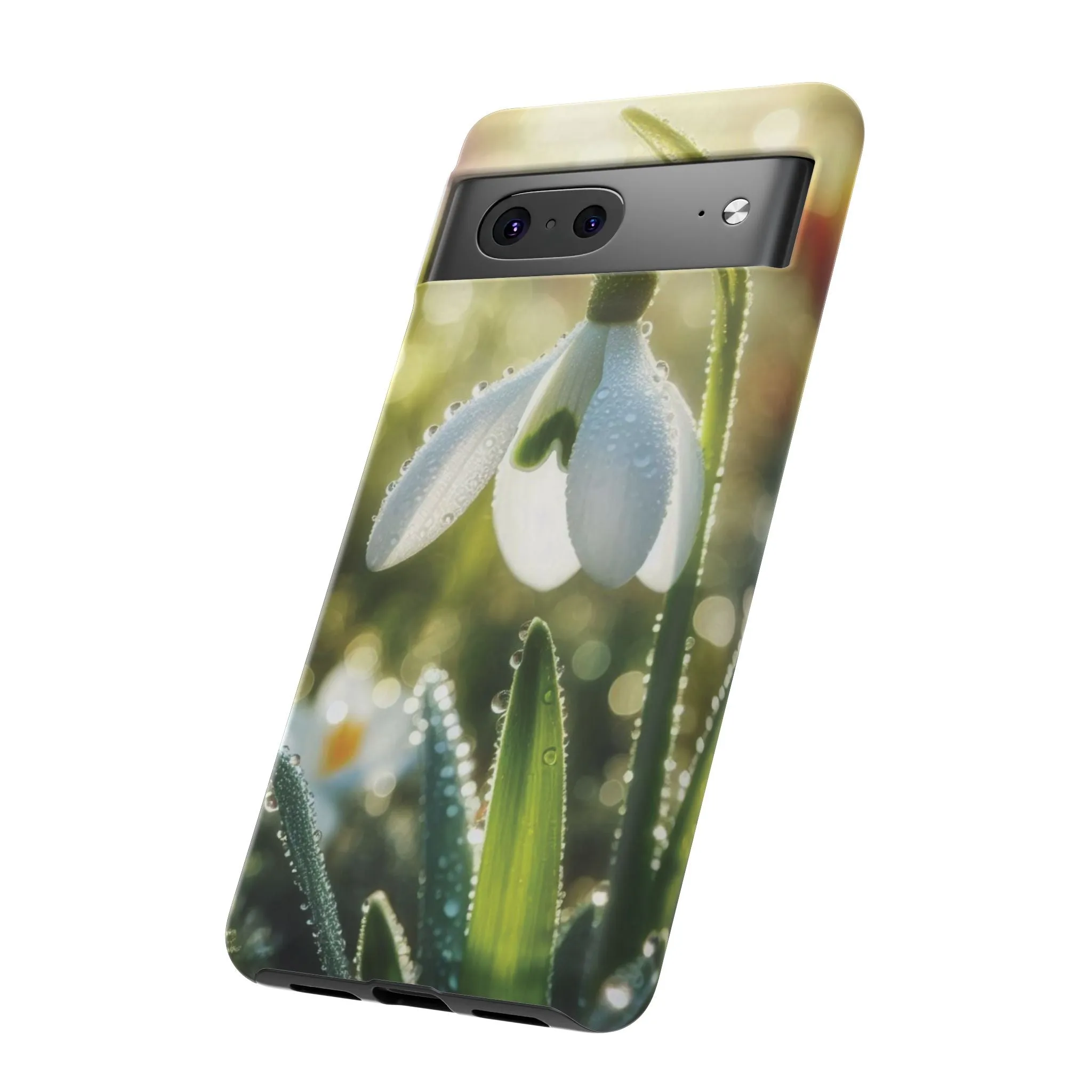 A realistic snowdrop blossom Tough Cases