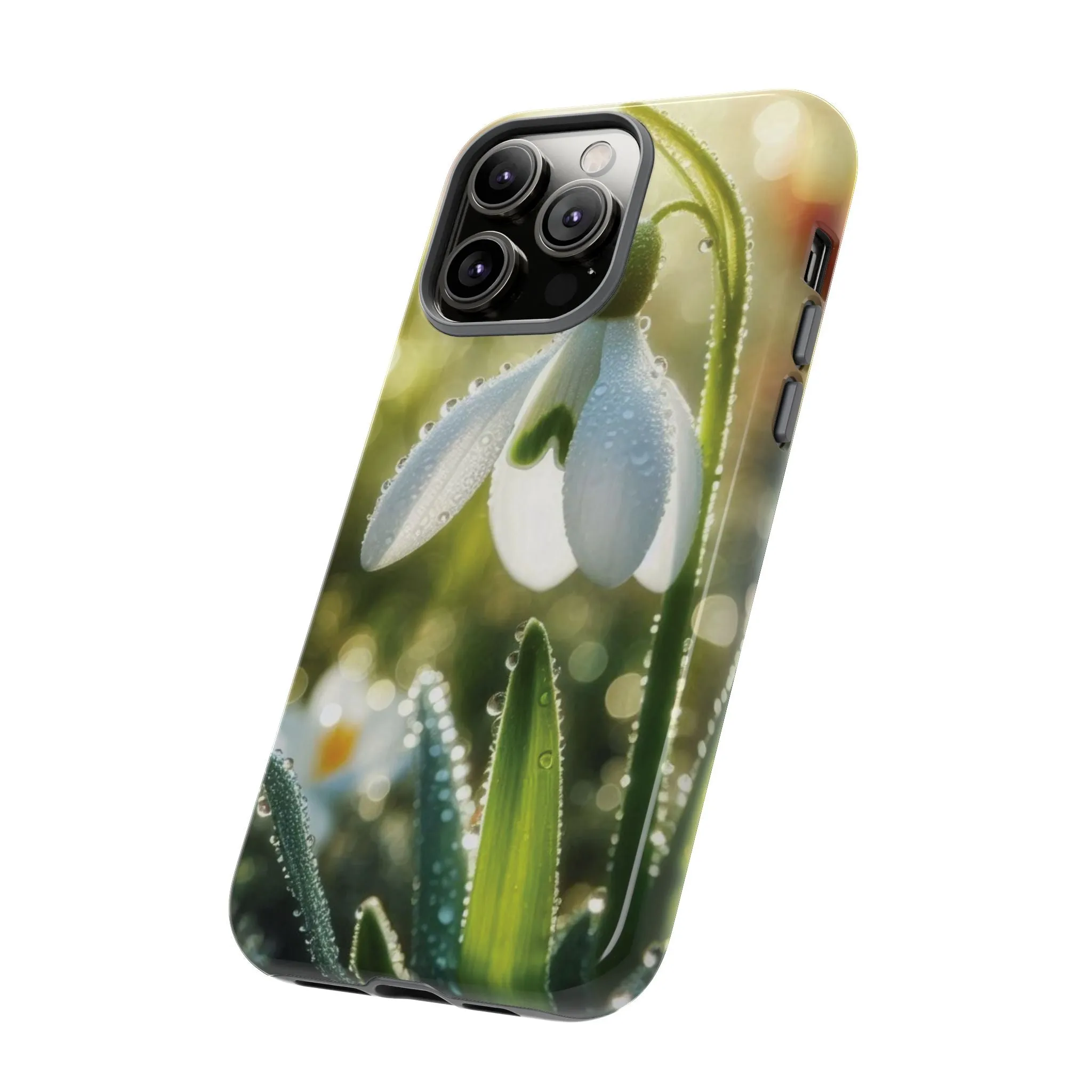 A realistic snowdrop blossom Tough Cases
