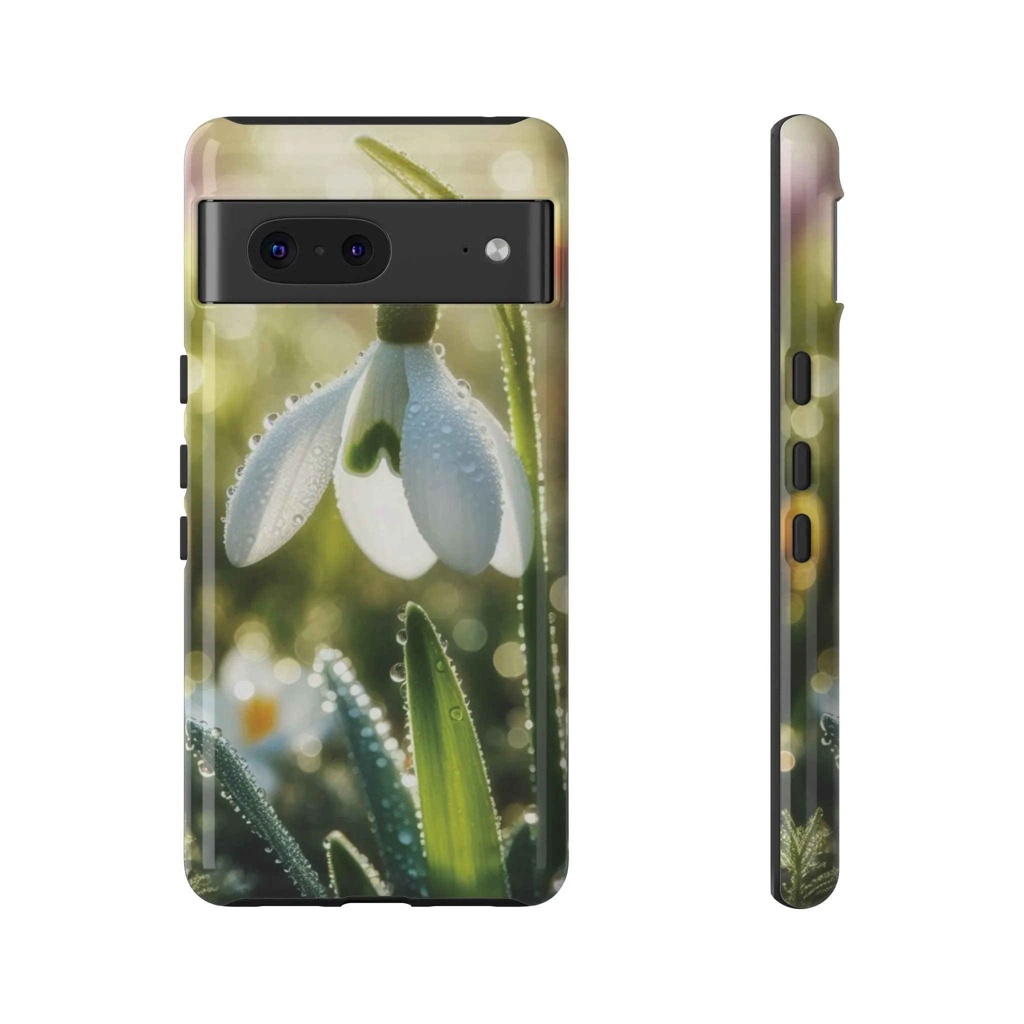 A realistic snowdrop blossom Tough Cases