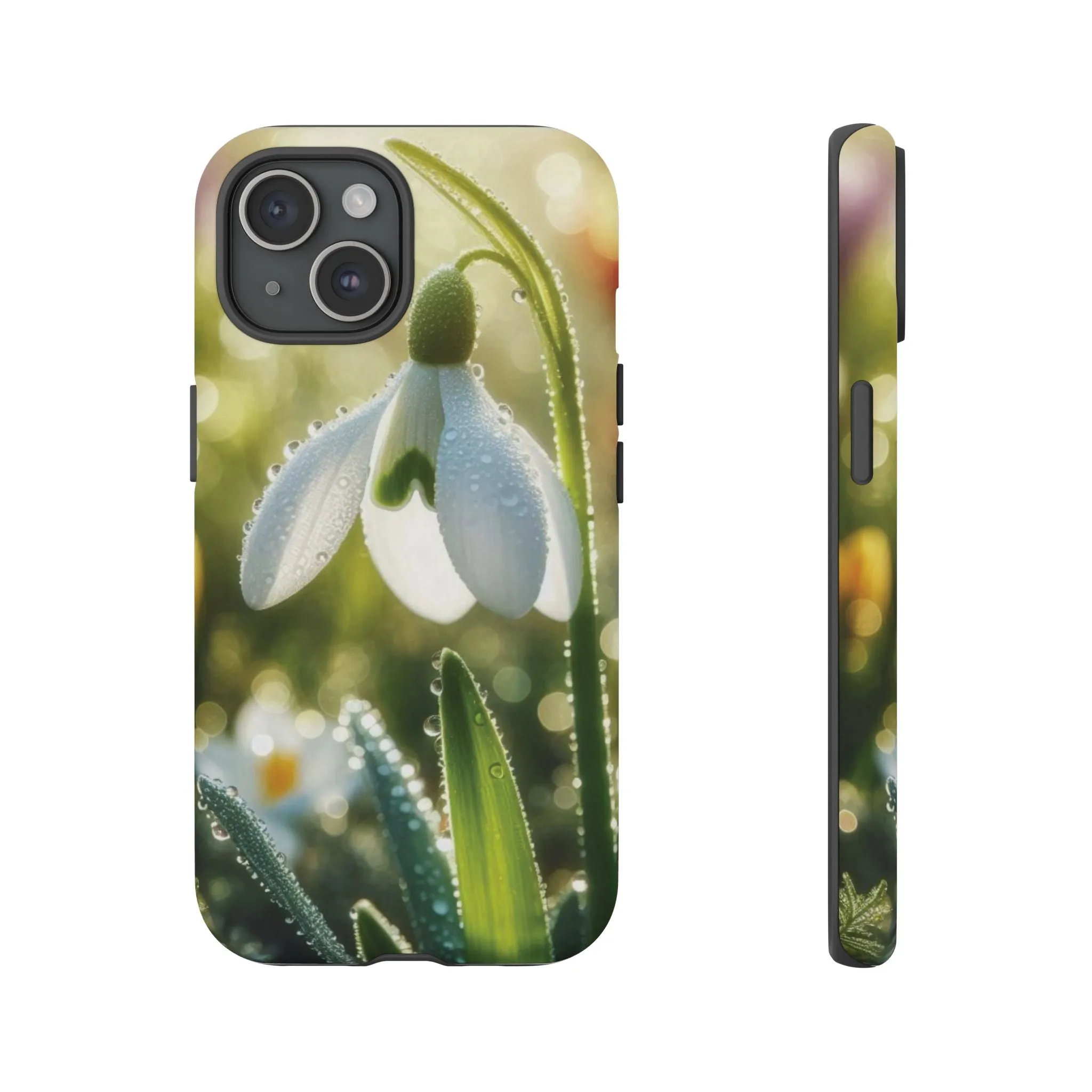 A realistic snowdrop blossom Tough Cases