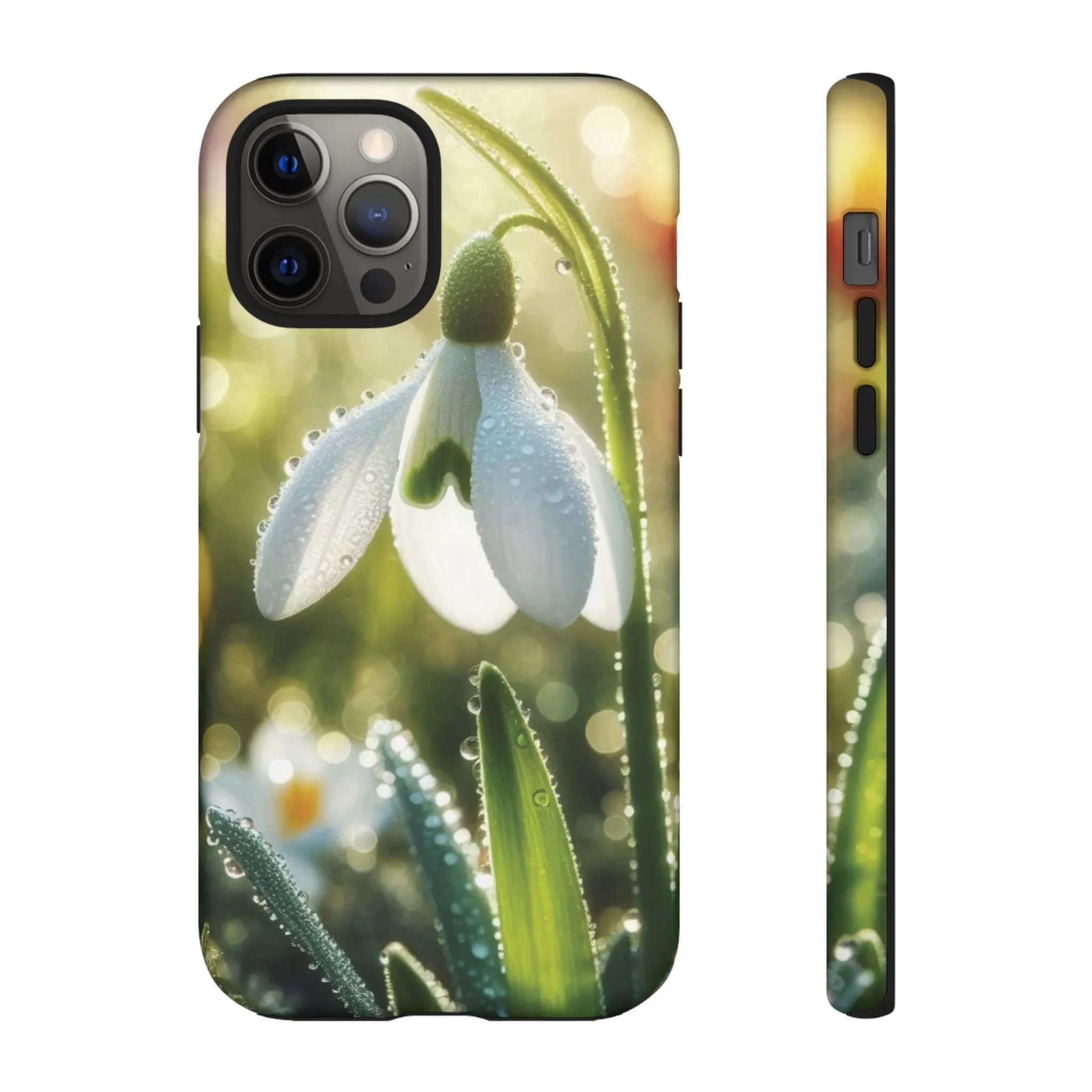 A realistic snowdrop blossom Tough Cases