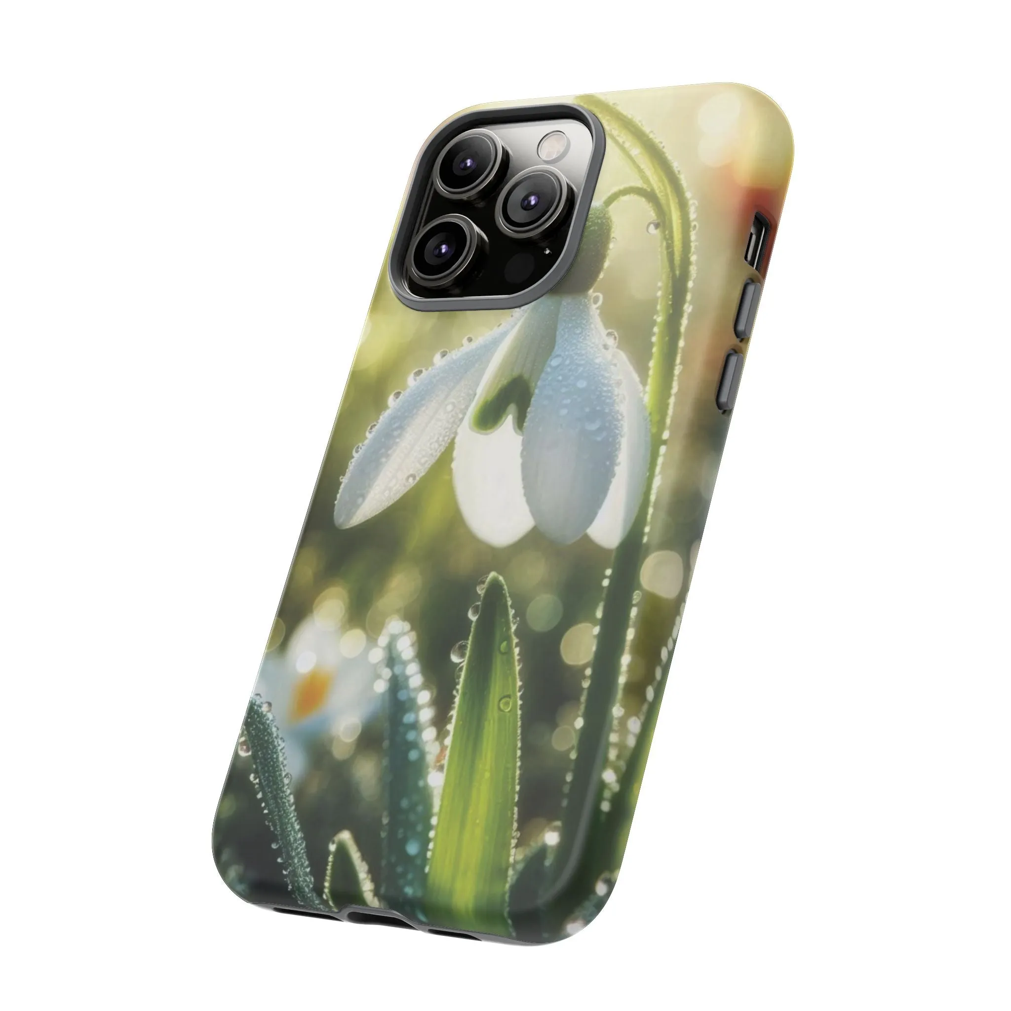 A realistic snowdrop blossom Tough Cases