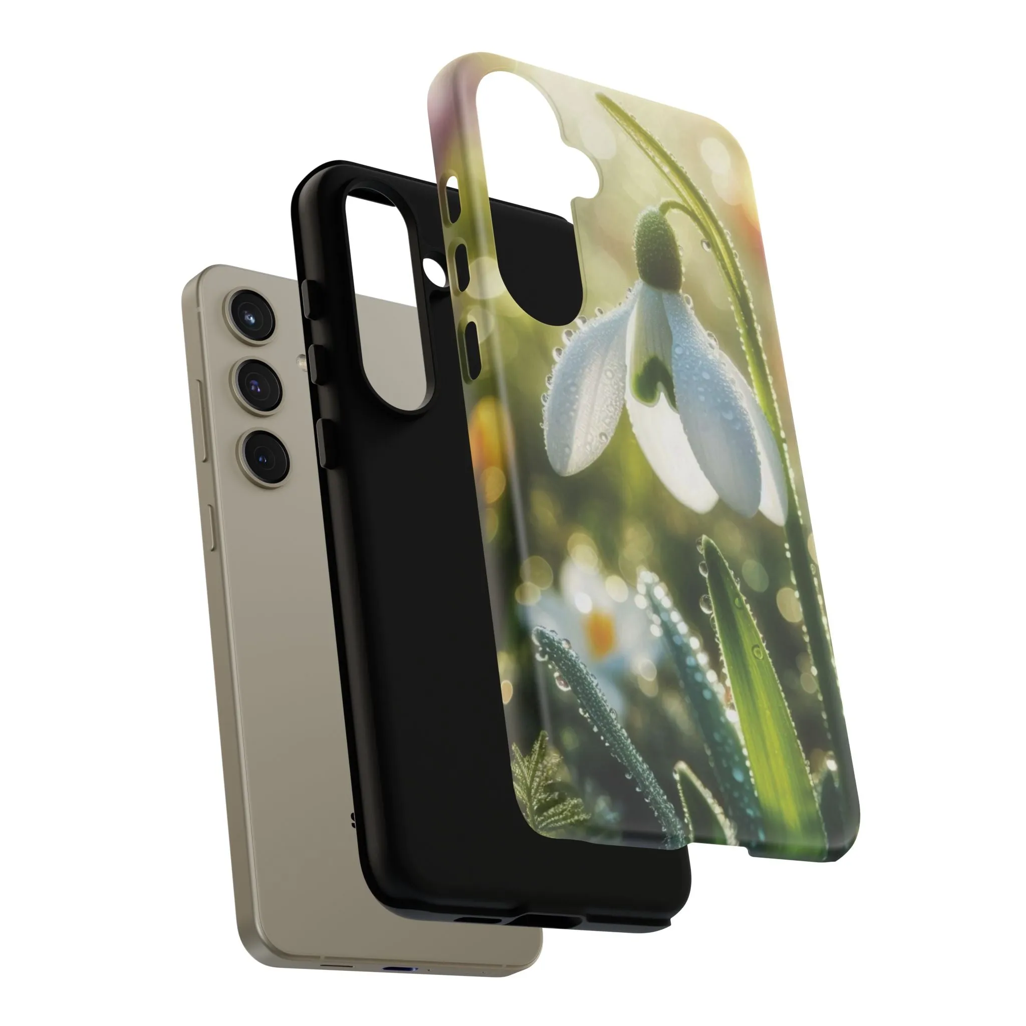 A realistic snowdrop blossom Tough Cases