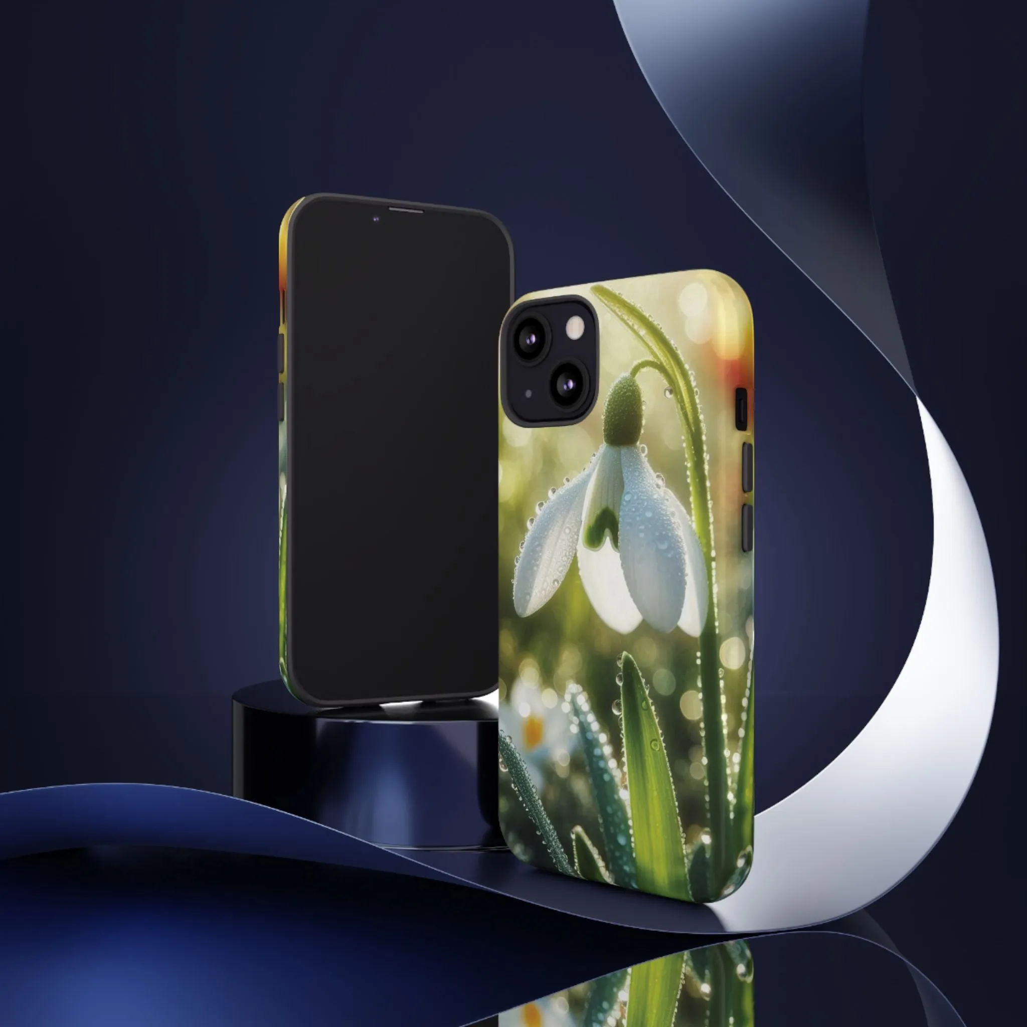 A realistic snowdrop blossom Tough Cases