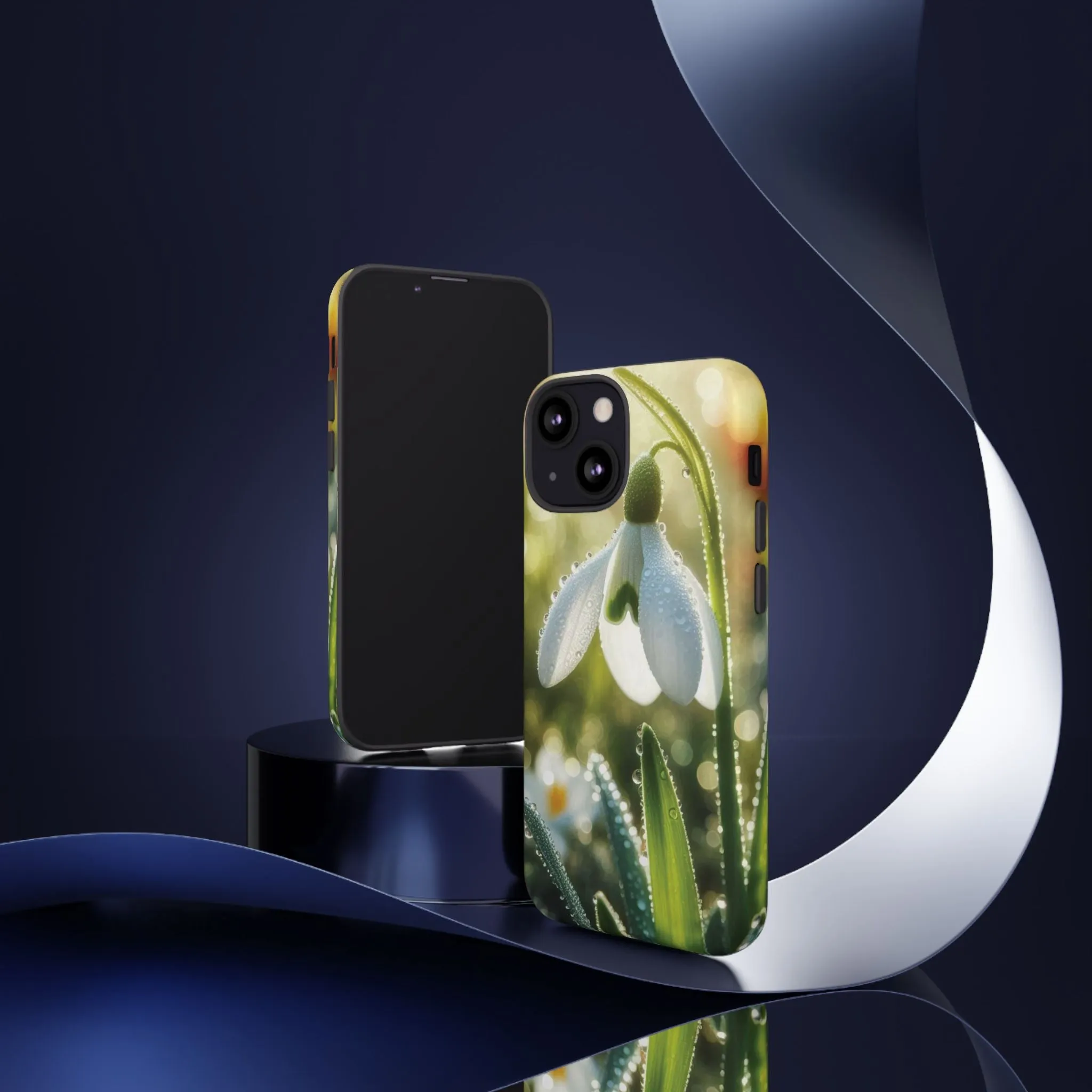A realistic snowdrop blossom Tough Cases