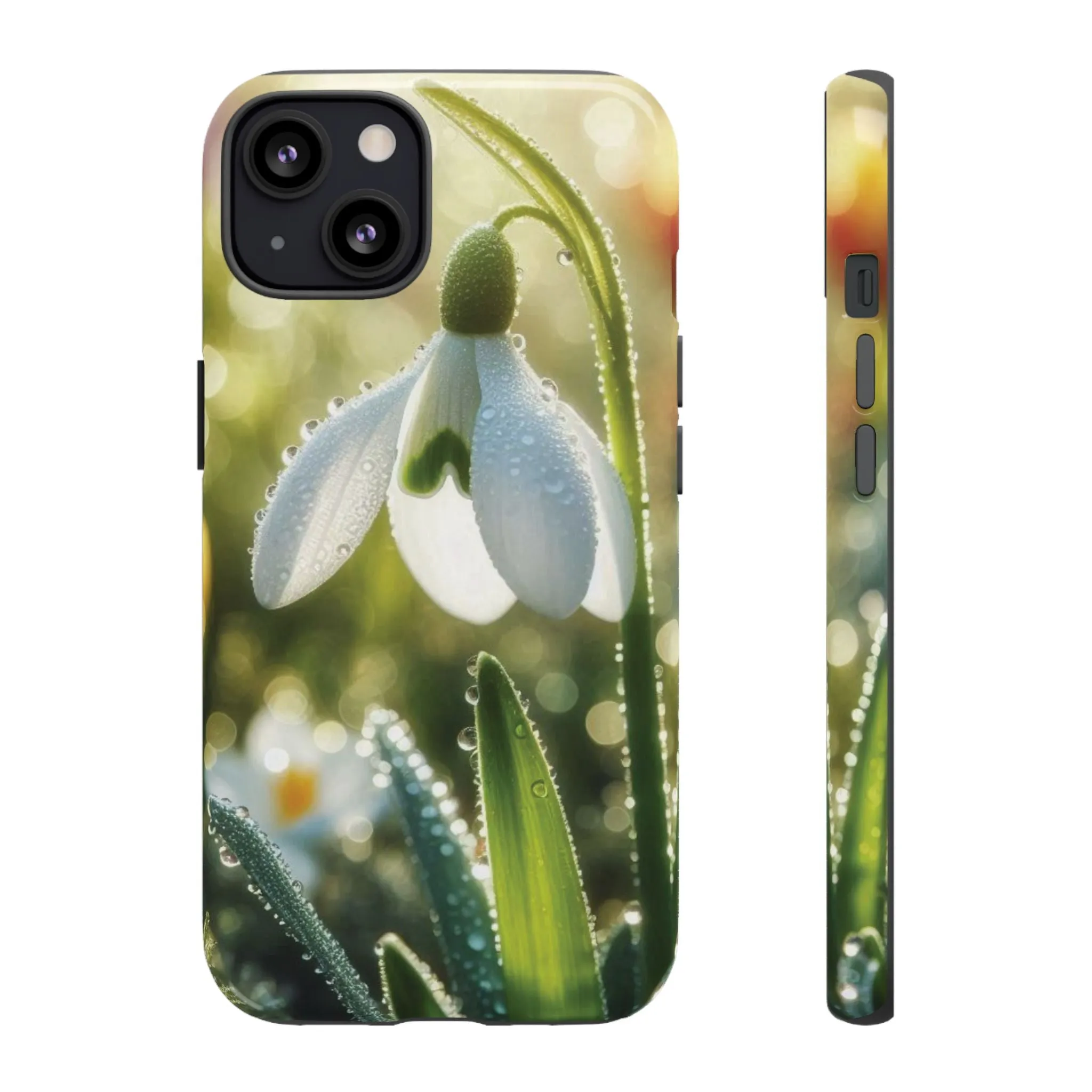 A realistic snowdrop blossom Tough Cases
