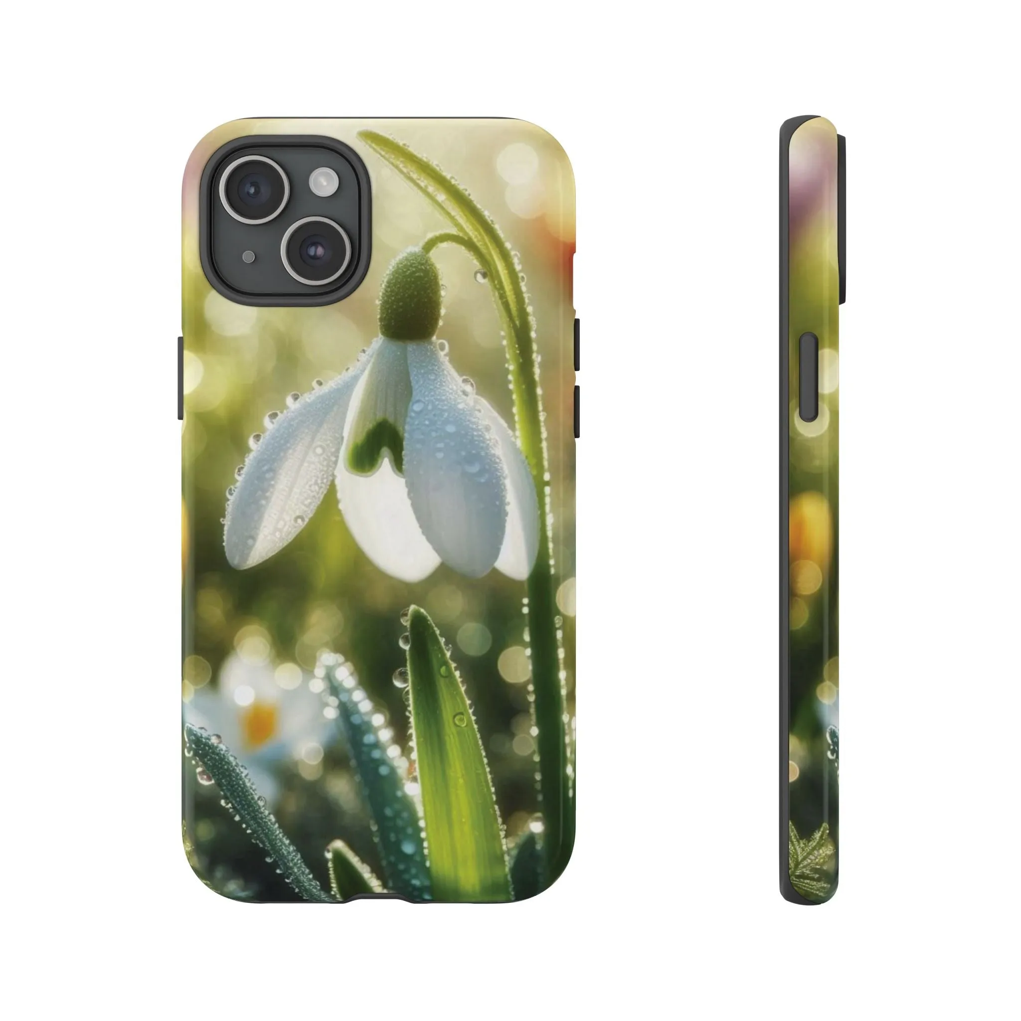 A realistic snowdrop blossom Tough Cases