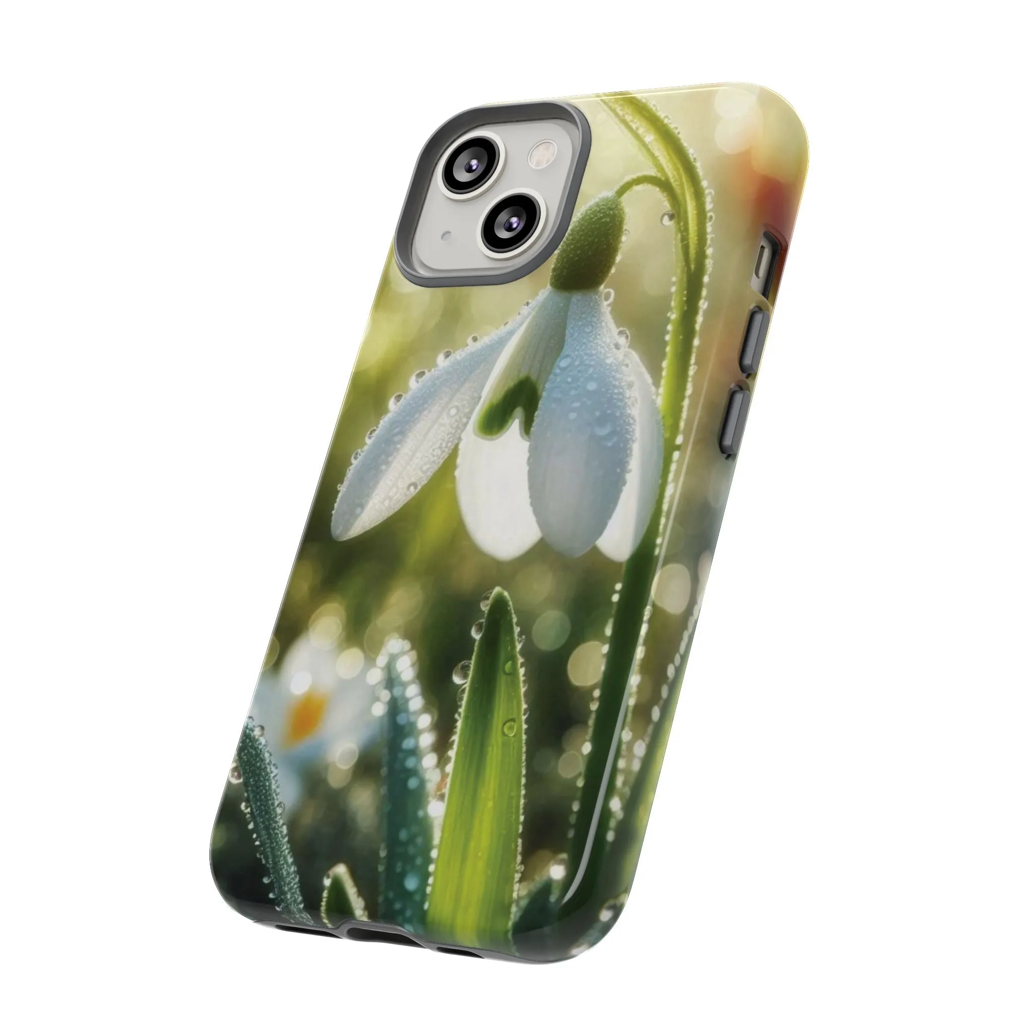 A realistic snowdrop blossom Tough Cases