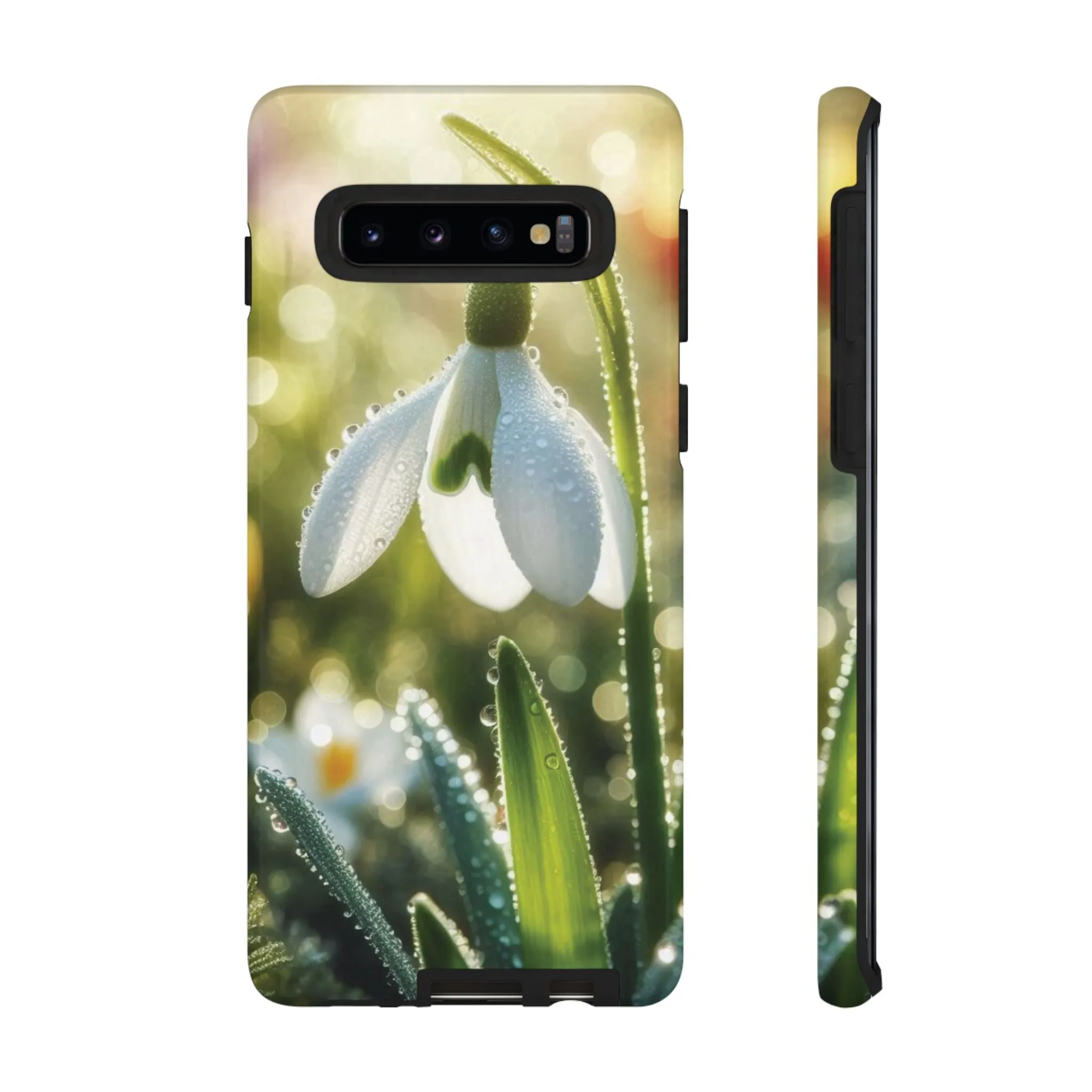 A realistic snowdrop blossom Tough Cases