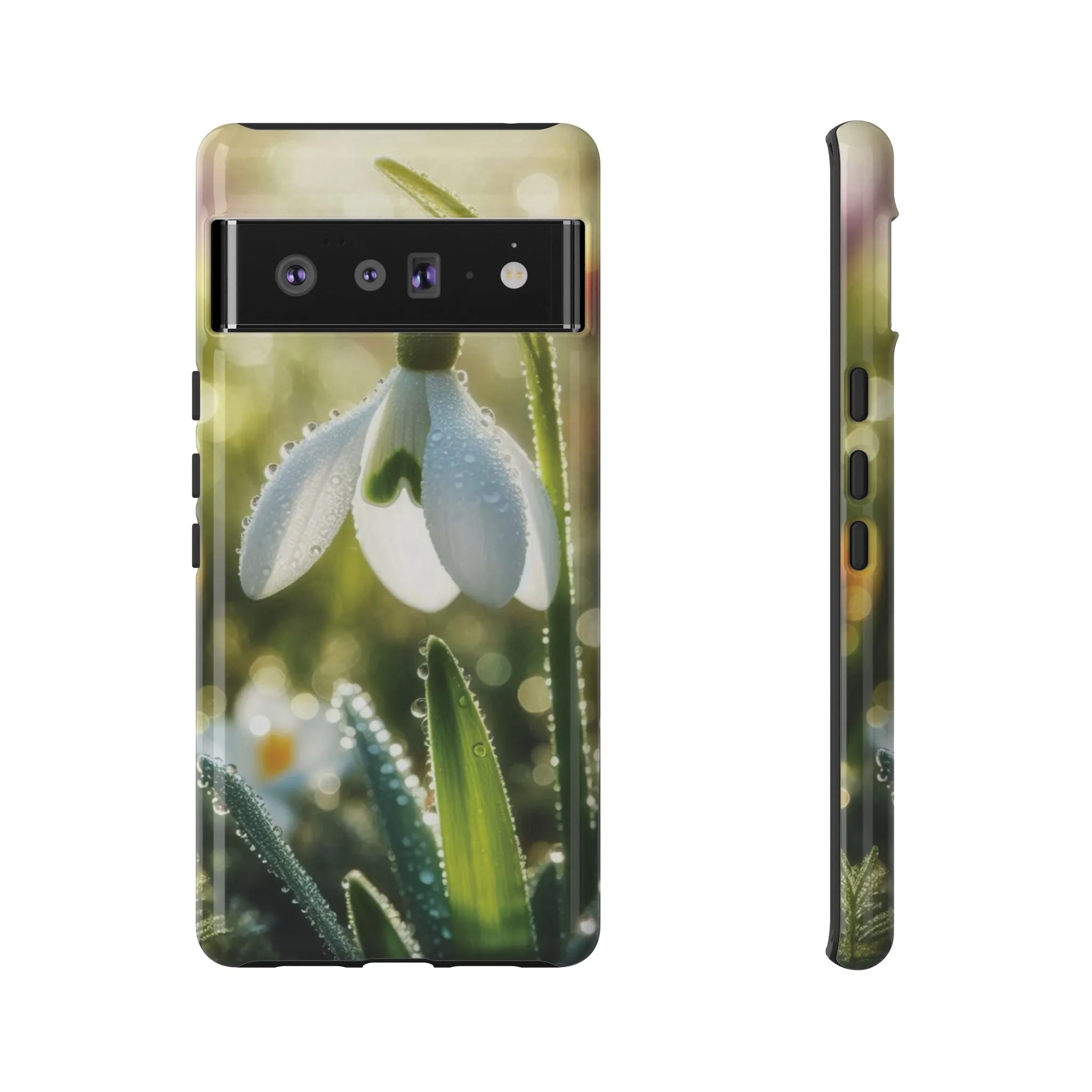A realistic snowdrop blossom Tough Cases
