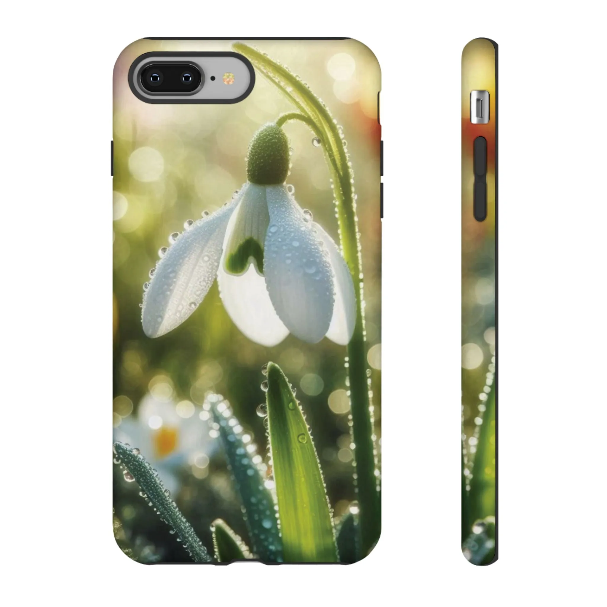 A realistic snowdrop blossom Tough Cases