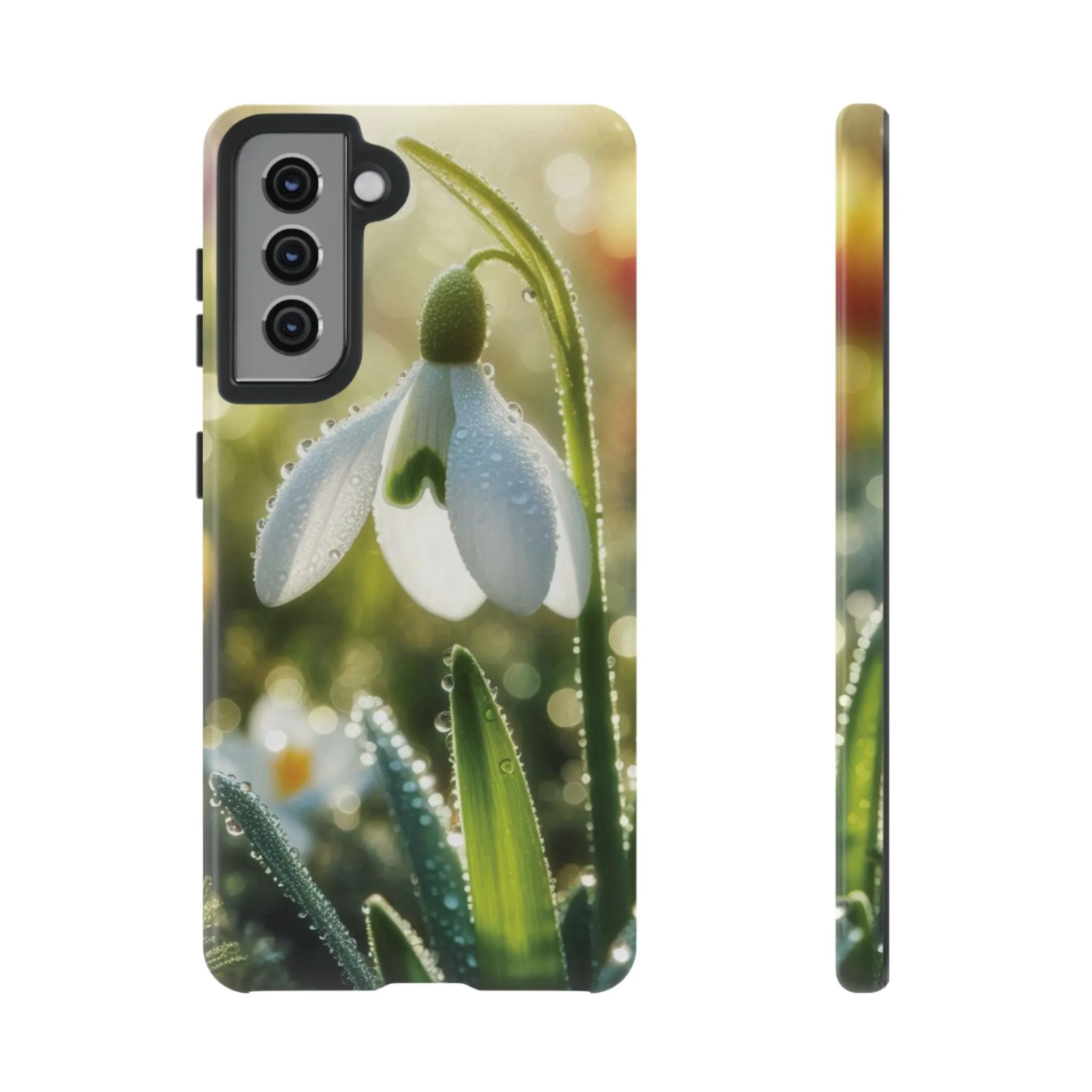 A realistic snowdrop blossom Tough Cases