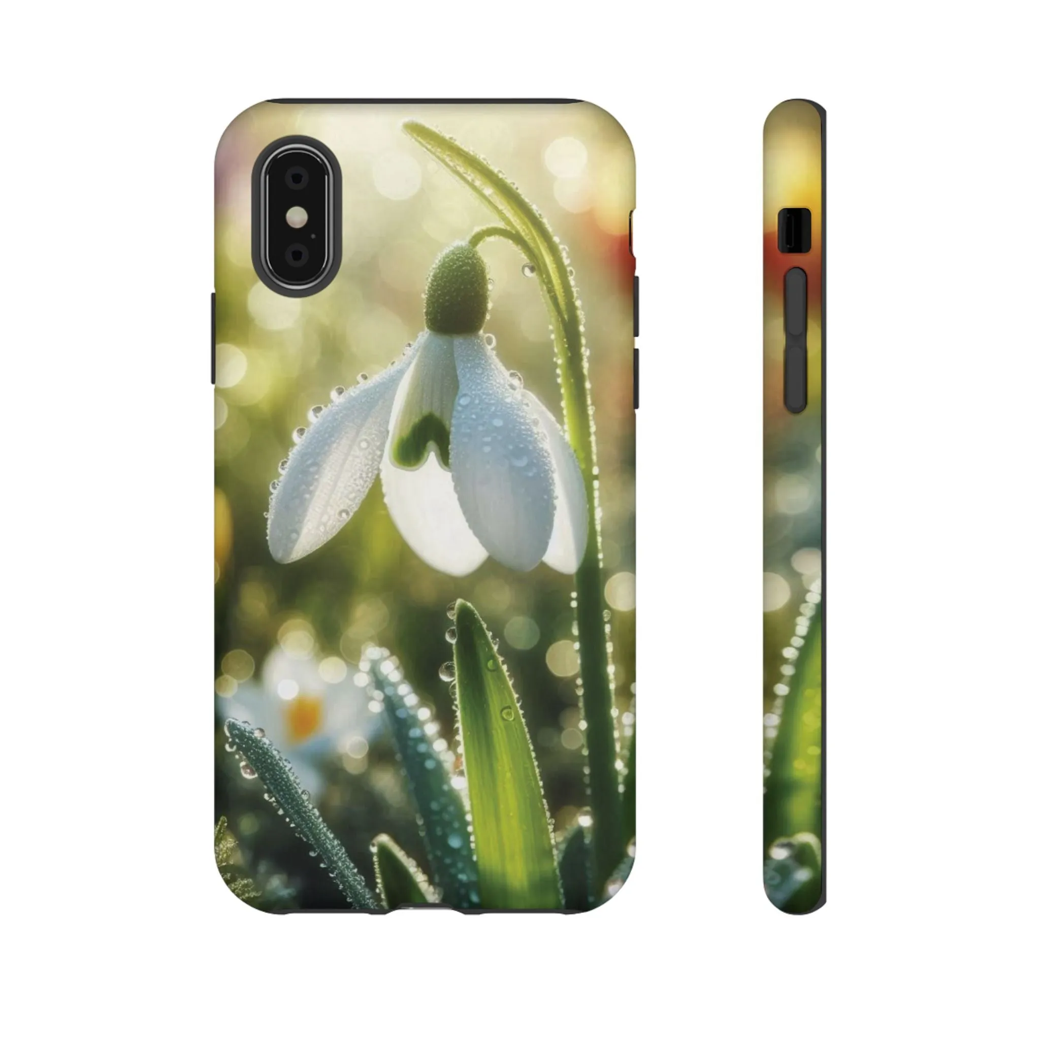 A realistic snowdrop blossom Tough Cases