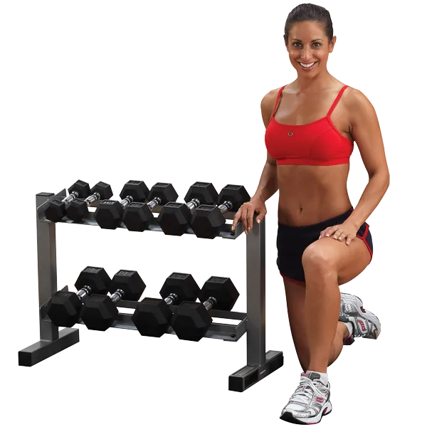 Body Solid Powerline Dumbbell Rack