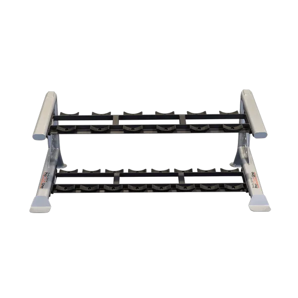 Body Solid Pro Club Line SDKR 2 Tier Saddle Dumbell Rack
