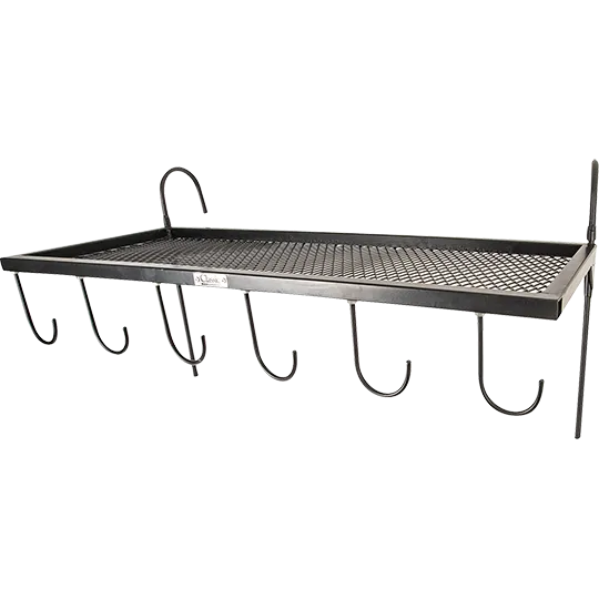 Classic Equine Arena Shelf with Bridle Hooks
