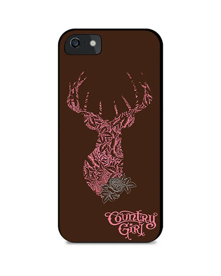 Country Girl¨ Phone Case Deer Rose