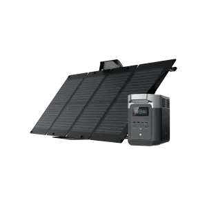 EcoFlow DELTA 2 Solar Generator   1 (One) 110W Portable Solar Panel