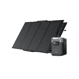 EcoFlow DELTA 2 Solar Generator   2 (Two) 160W Portable Solar Panels