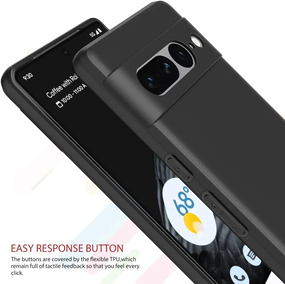 Google Pixel 7 Pro Slim Design Matte Soft TPU Protective Case
