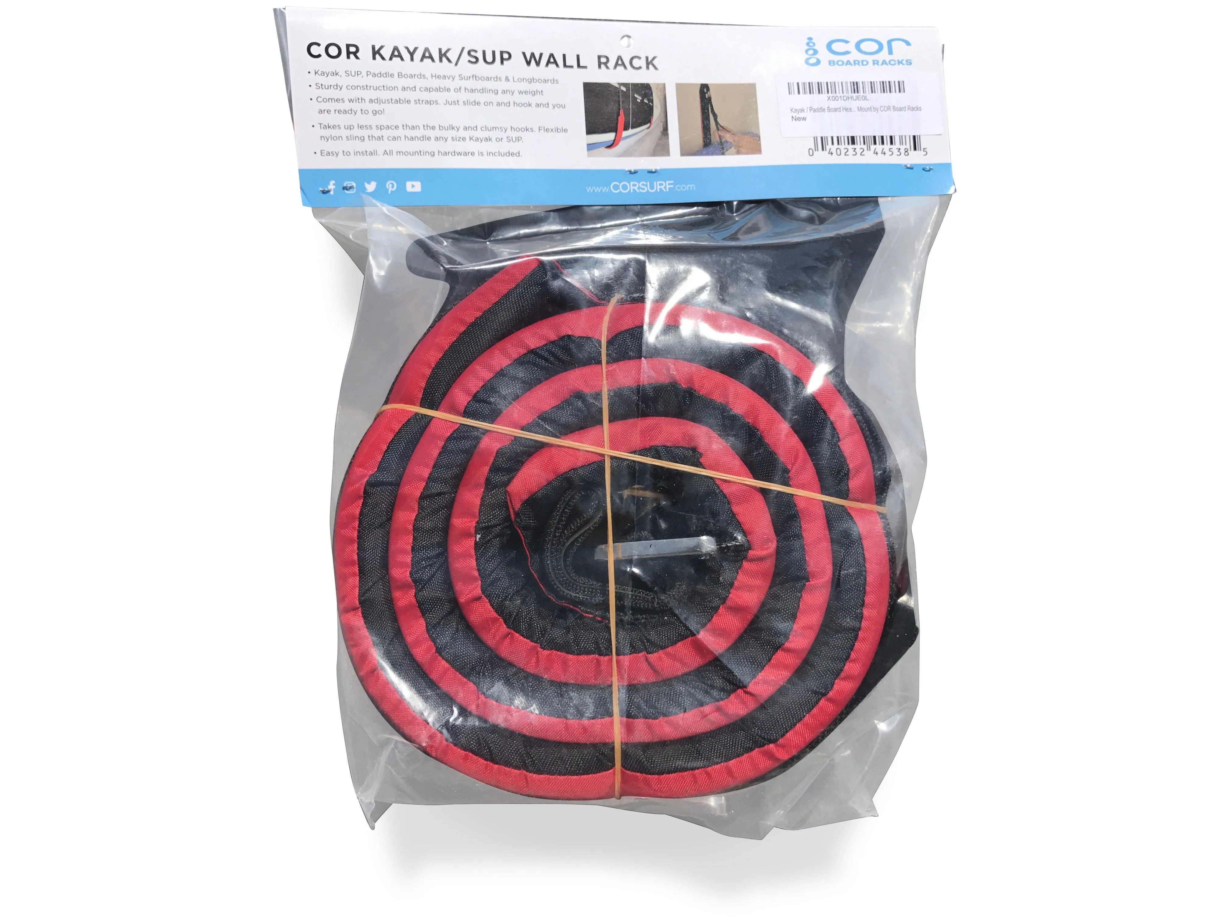 Kayak Wall Racks - Webbing Padded Sling