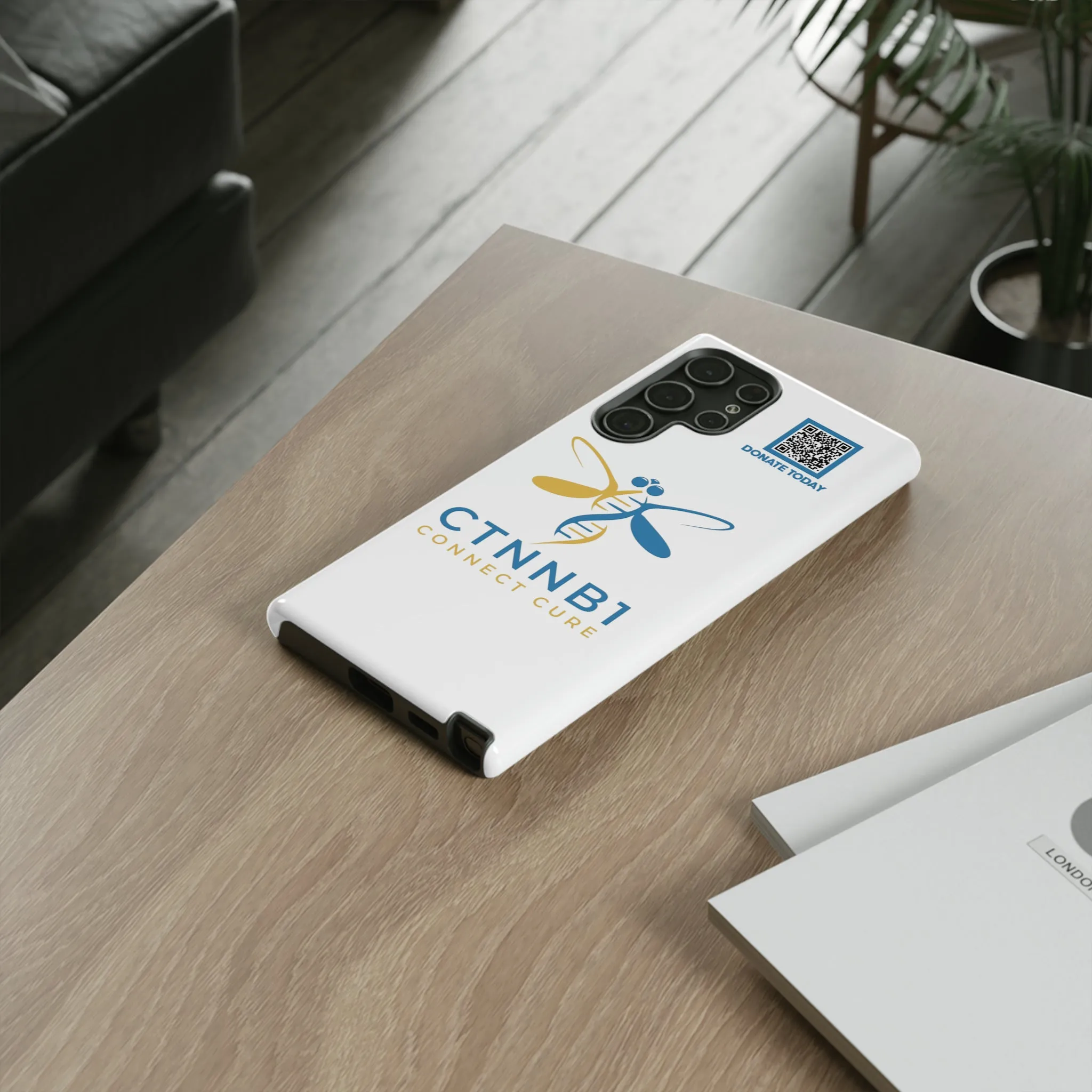 Phone Case 2023 White CTNNB1 logo