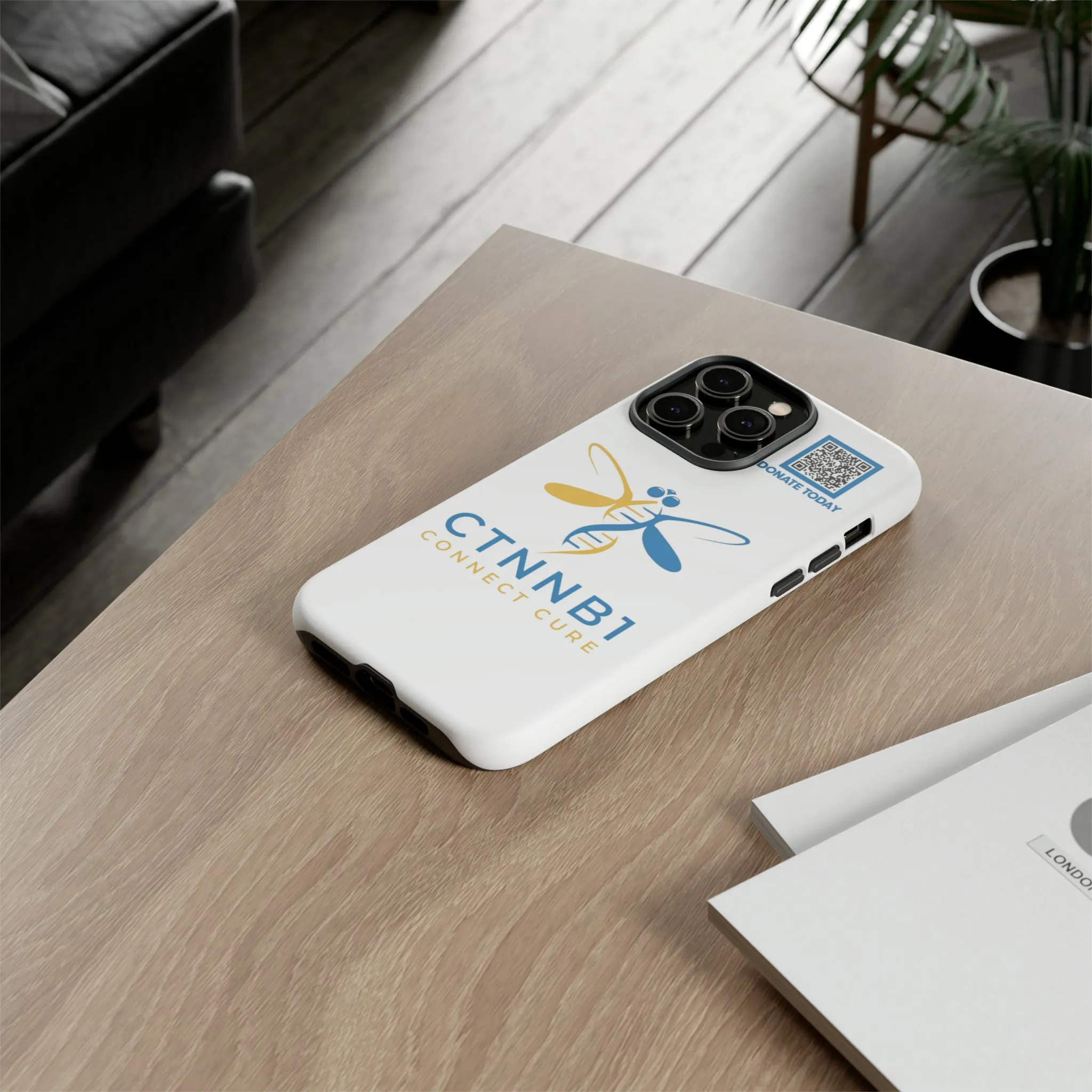 Phone Case 2023 White CTNNB1 logo
