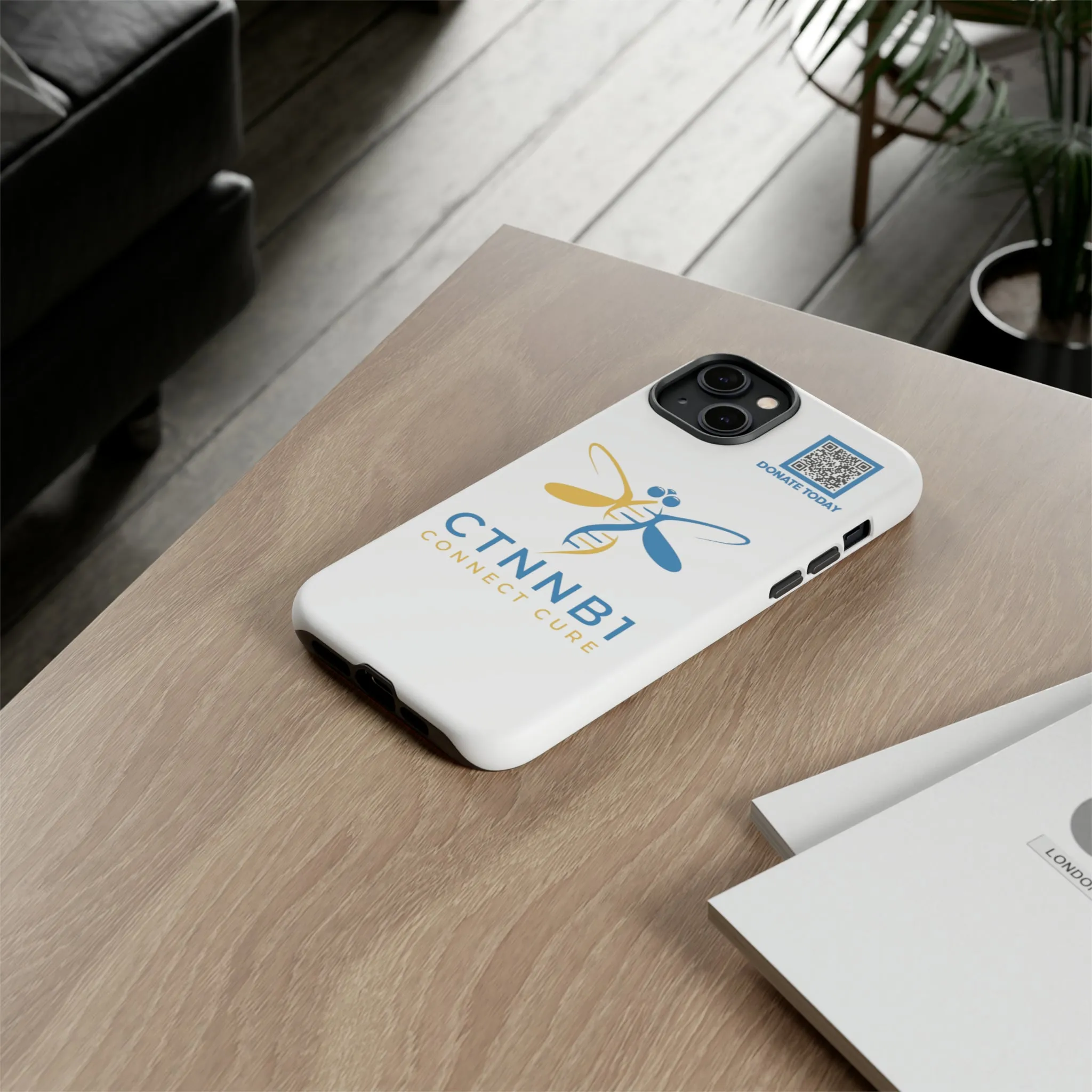 Phone Case 2023 White CTNNB1 logo