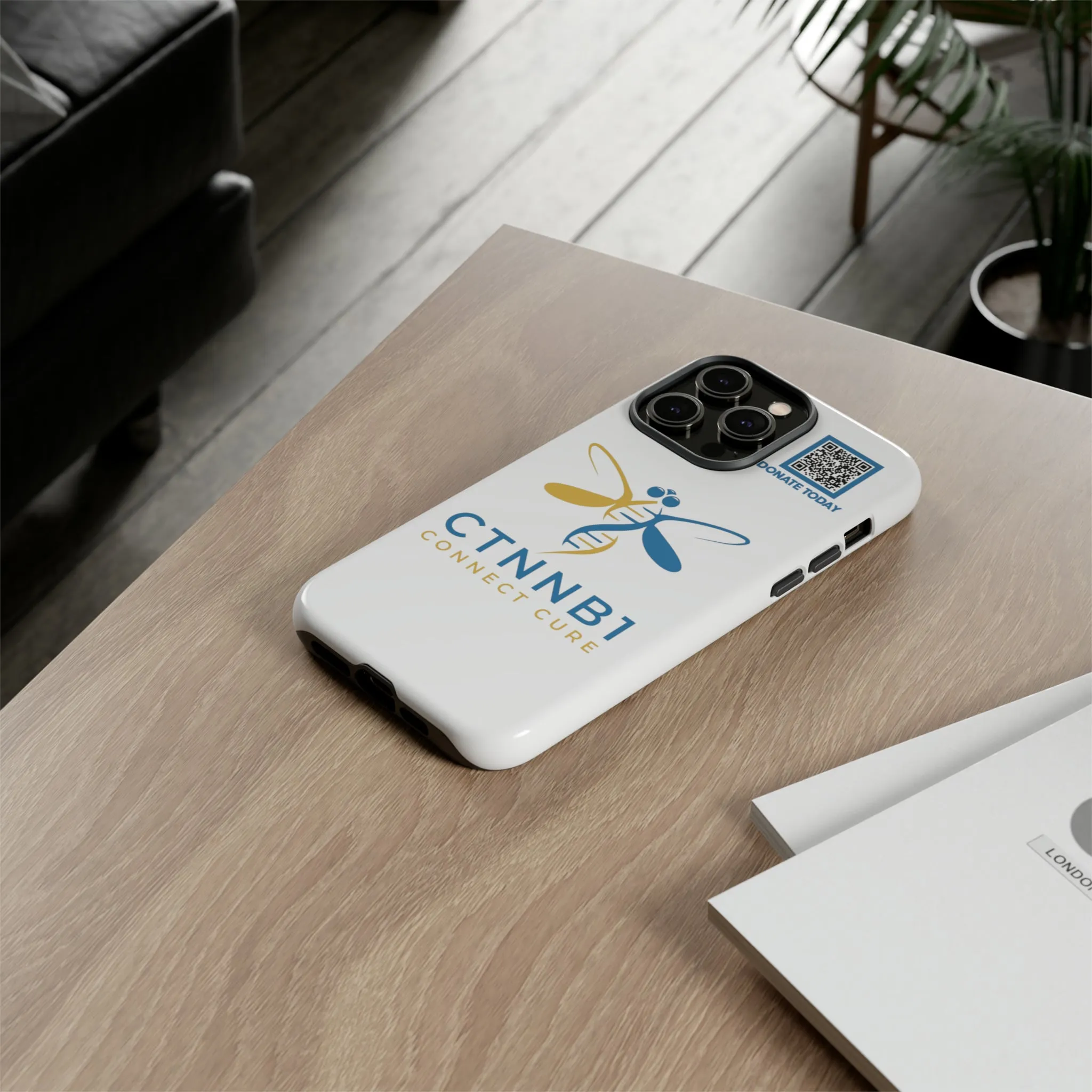 Phone Case 2023 White CTNNB1 logo