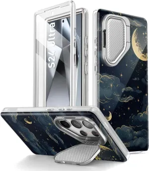 Samsung Galaxy S24 Ultra Case Camera Cover Stand Protective Case