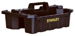 Stanley STST41001 Black Portable Tool Storage Tote Caddy - Quantity of 8