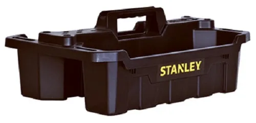 Stanley STST41001 Black Portable Tool Storage Tote Caddy - Quantity of 8