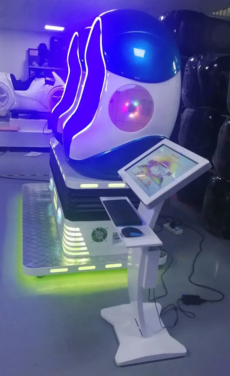VR Egg chair games for 2 persons 9d vr machine 3d glasses headsets  9d cinema virtual reality simulator vr equipment for sale