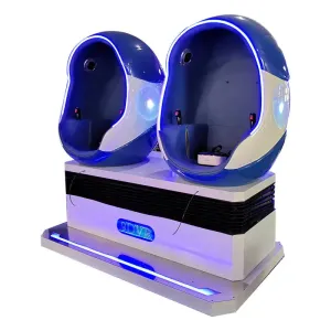 VR Egg chair games for 2 persons 9d vr machine 3d glasses headsets  9d cinema virtual reality simulator vr equipment for sale